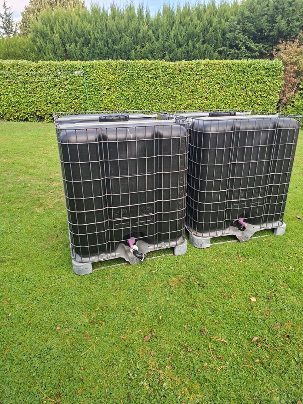 Cuve eau de pluie Jardin