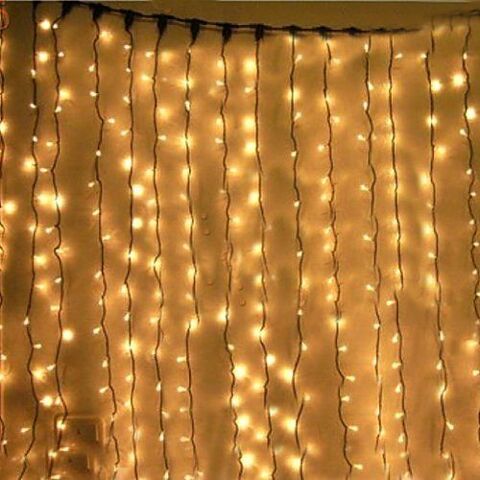 guirlande led rideau 3m blanc chaud fixe raccordabl 1 Cerisy-la-Salle (50)