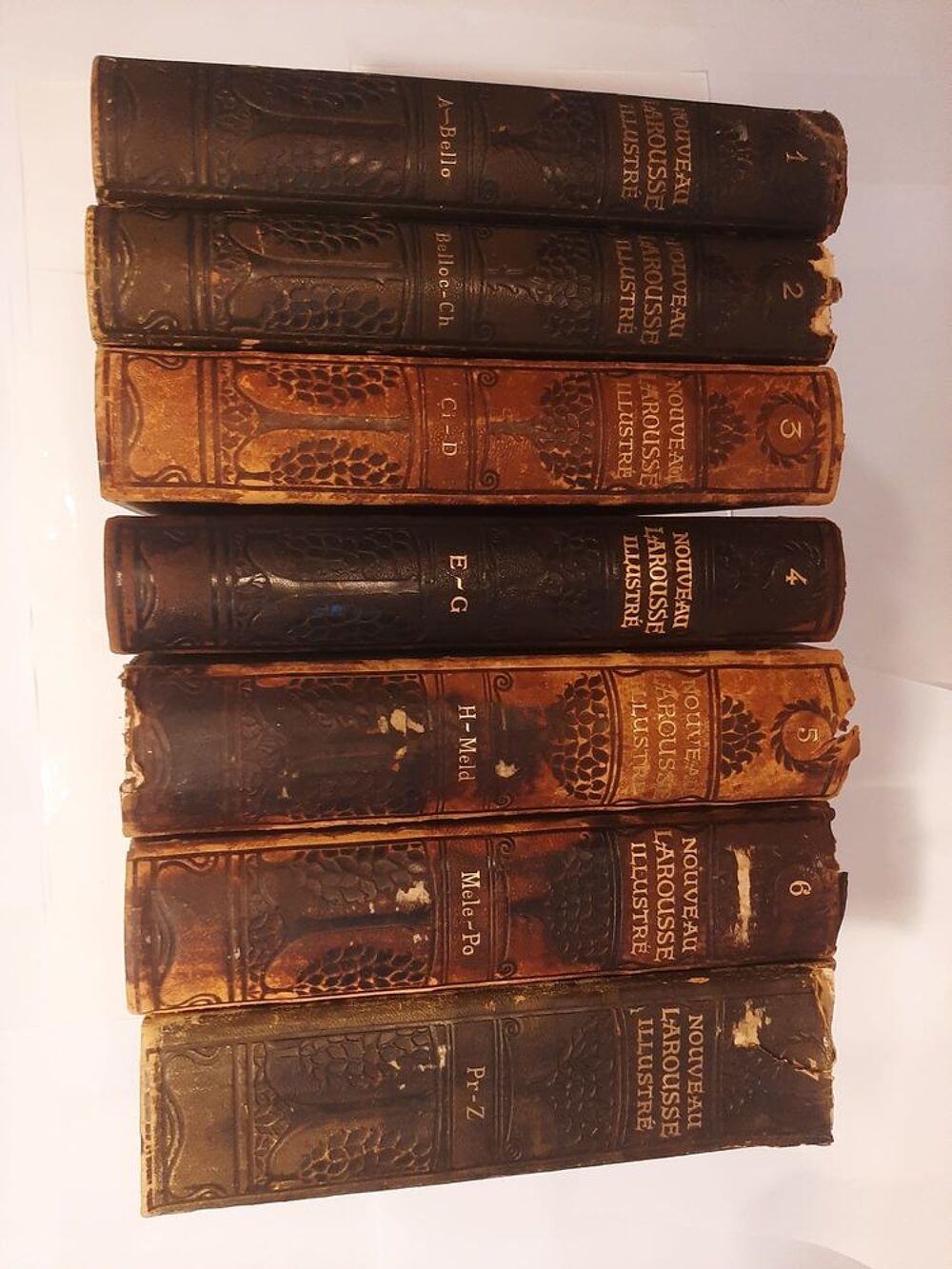 Je vous propose 7-TOMES livre ancien (1910), de colection ra 