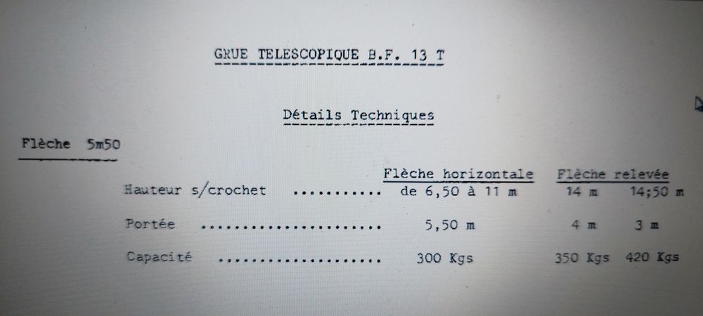 GRUE de chantier Bricolage