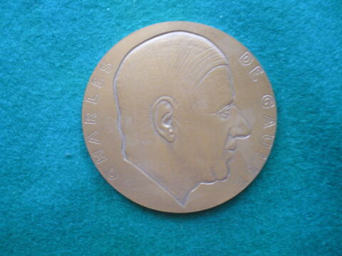 Médaille Charles de Gaulle - 18 Juin 1940. 45 Caen (14)