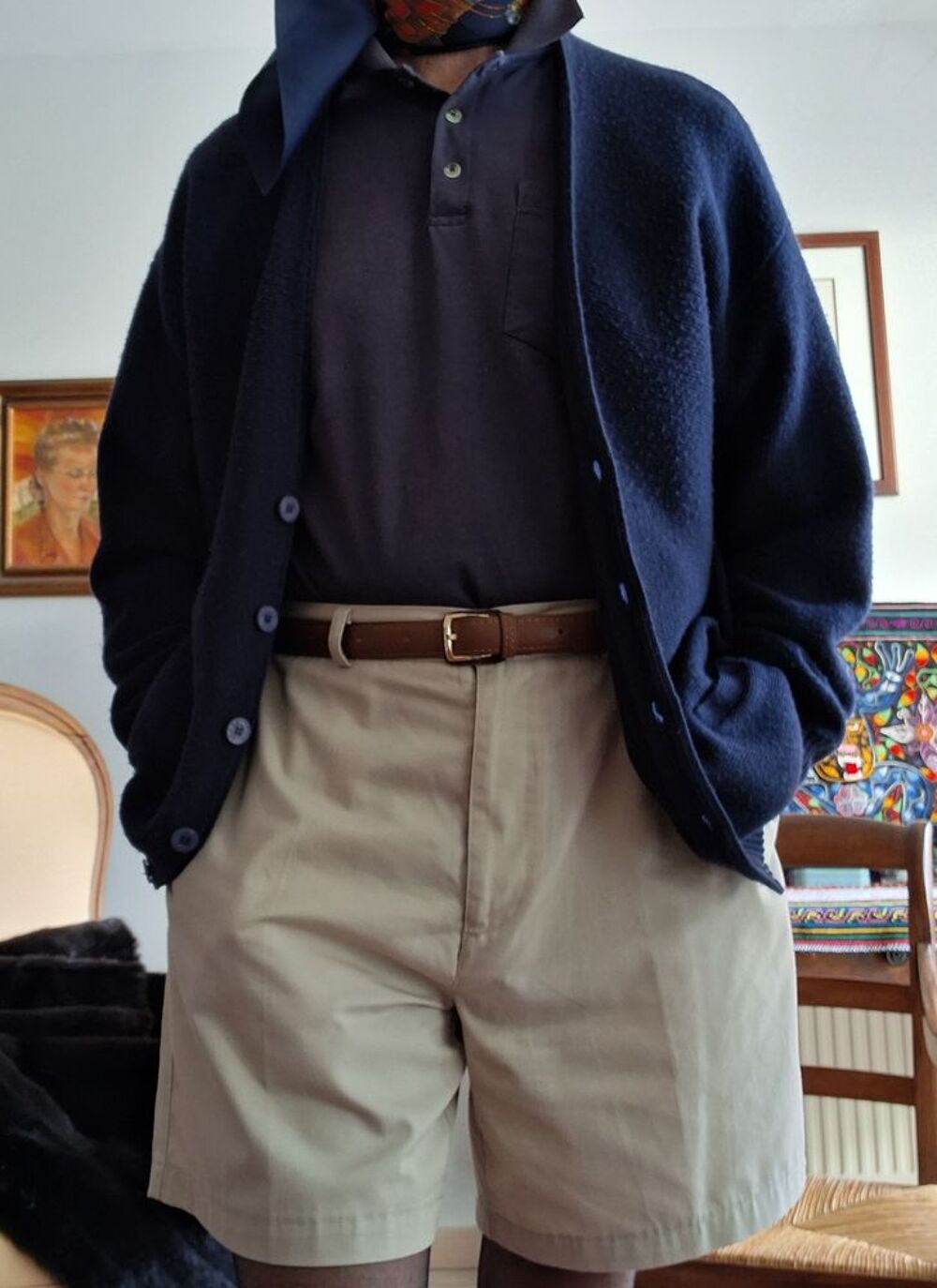 &Eacute;L&Eacute;GANT GILET POUR HOMME BLEU MARINE V�tements