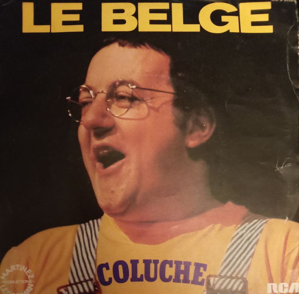 COLUCHE / 2 X DISQUES VYNIL 45 TOURS CD et vinyles