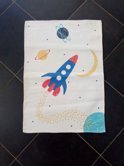 Tapis Imprimé -  Guy Levasseur  - Motif = Espace - 91x63 Cm 15 Arques (62)