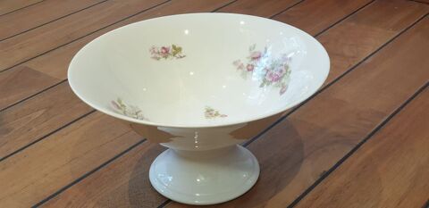 Compotier, coupe à fruits sur piedouche en Porcelaine Ancien 24 Antony (92)