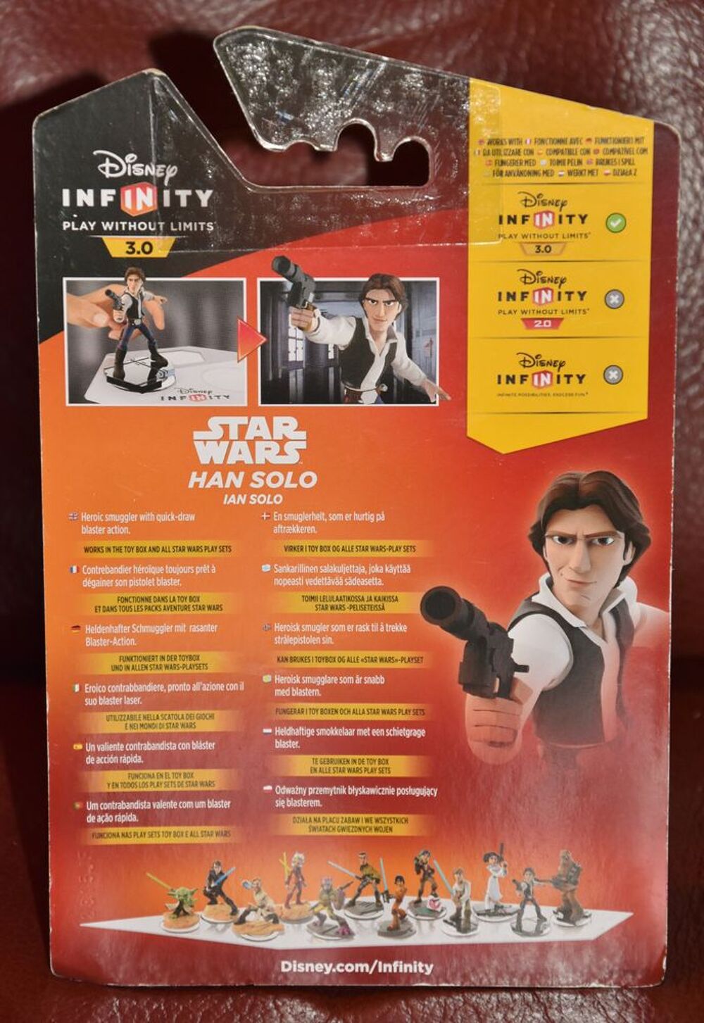 NEUF. Figurine Disney Infinity 3.0. Star wars Han solo. NEUF Consoles et jeux vidéos
