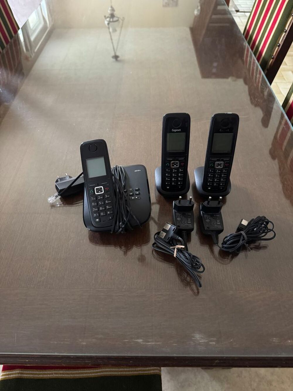 TRIO GIGASET A510A Téléphones et tablettes
