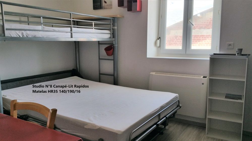 Location Appartement Meublés ETUDIANT(E) WIFI proche écoles-commerces-plage Berck