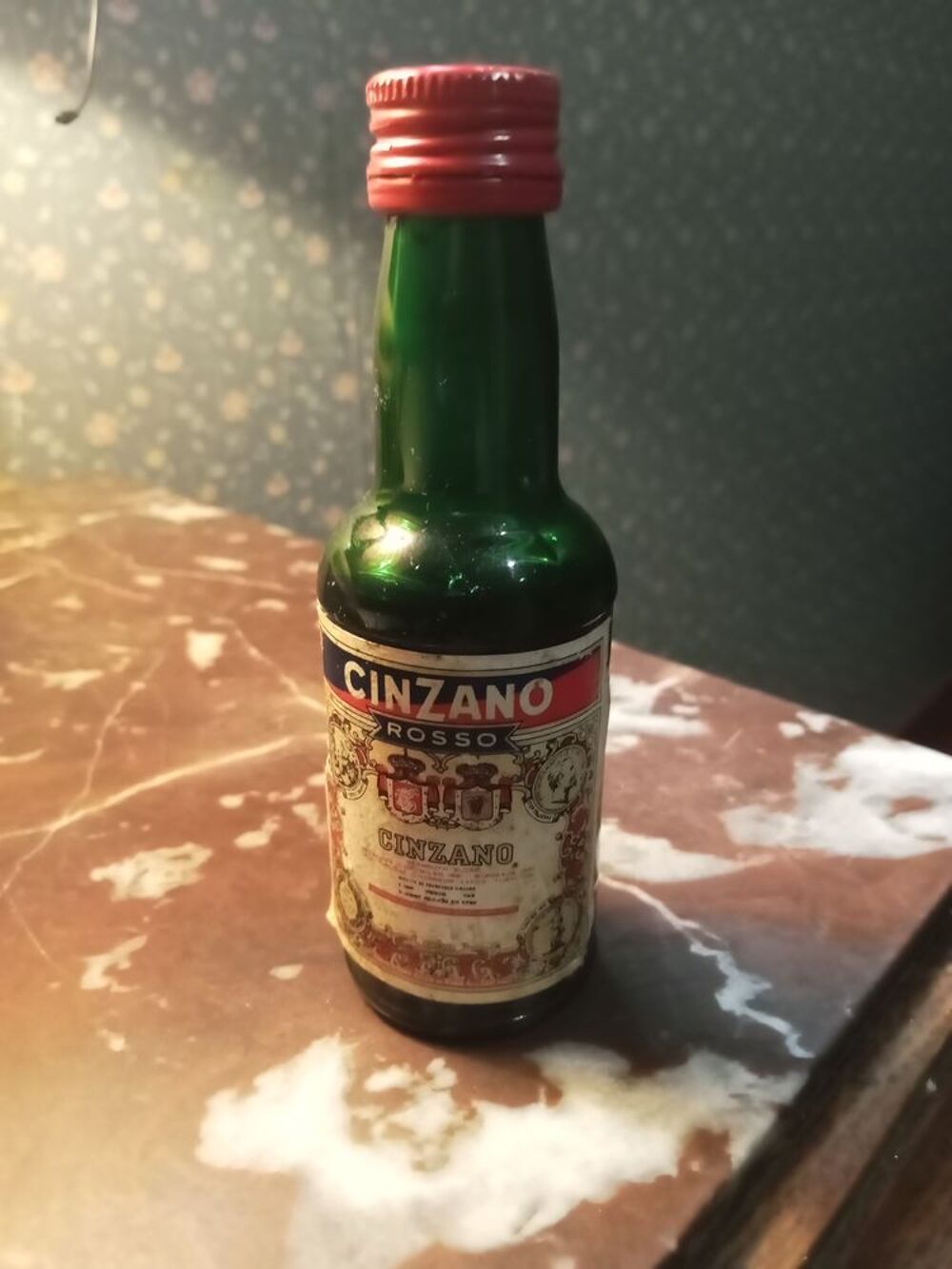 Mignonnette pleine cinzano rosso 