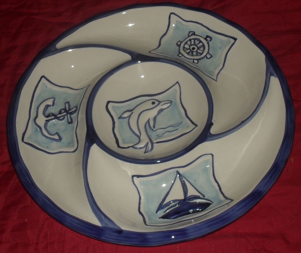 Assiette &agrave; compartiments pour ap&eacute;ritif Neuve Cuisine