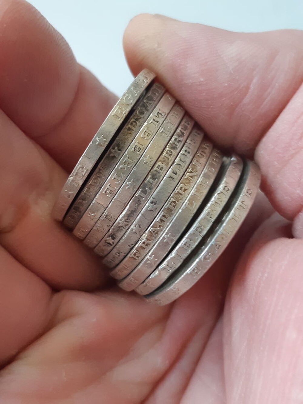 5 francs Semeuse 835 milli&egrave;me argent (835%) O.roty
