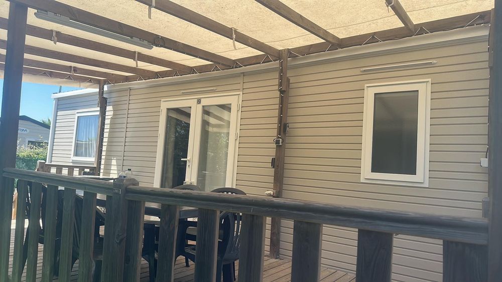   mobil-home climatisé de 40m2 à Valras Plage Languedoc-Roussillon, Valras-Plage (34350)