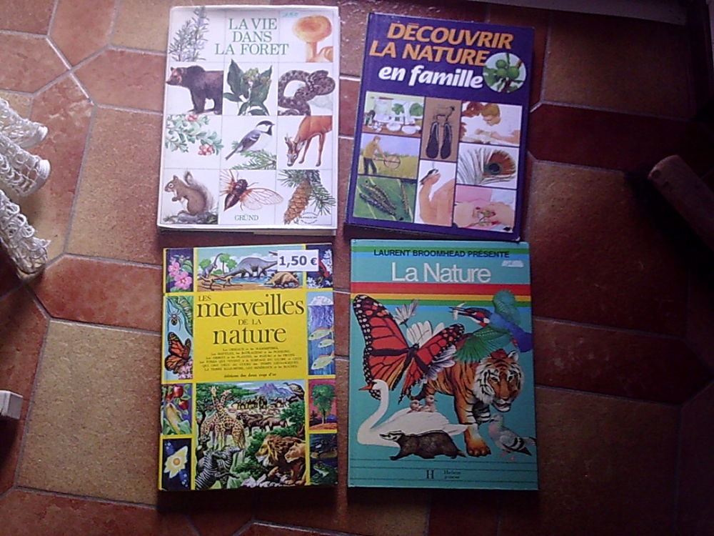 Livres sur le th&egrave;me de la Nature Livres et BD