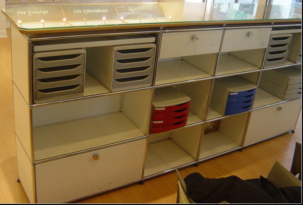 Banque USM Haller - Achat, 6990€ Vendue, 2890 € hors frais Meubles