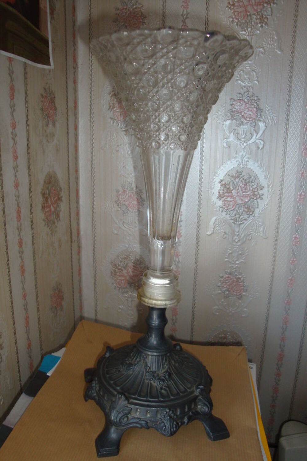 ancien vase tulipe 