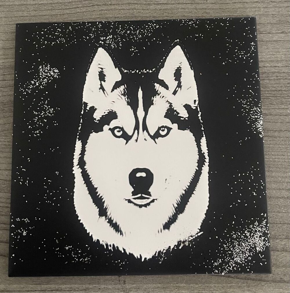 Gravures au laser sur carrelage Décoration
