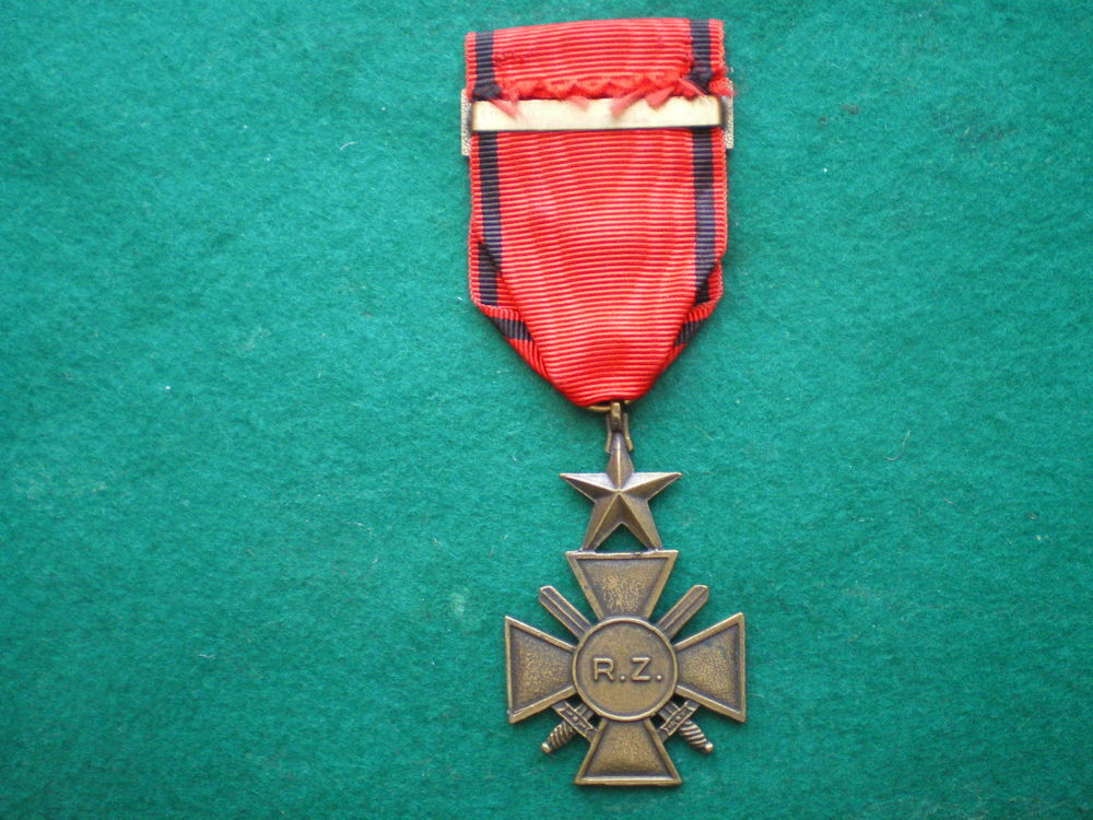 M&eacute;daille de Bravoure du Za&iuml;re. 