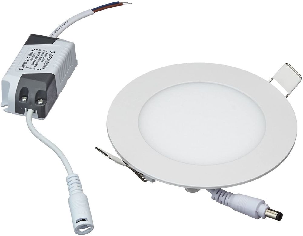 12 lampes LED encastrables rondes Digitec Décoration