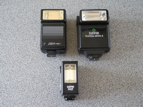 Lot de 3 flashs 15 pinay-sur-Seine (93)