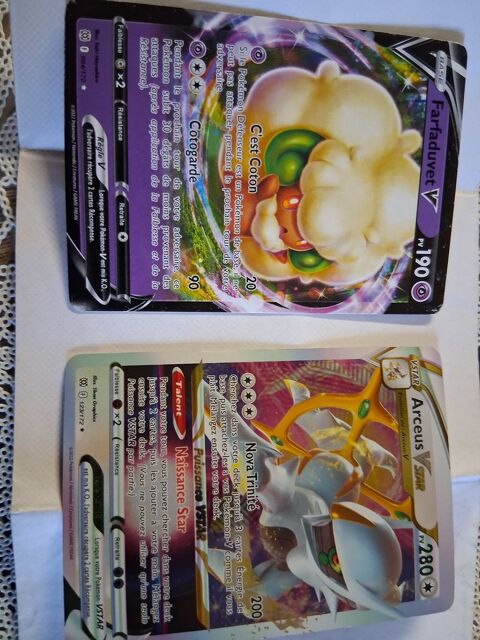 CARTES POKEMON 10 Château-Chinon Campagne (58)