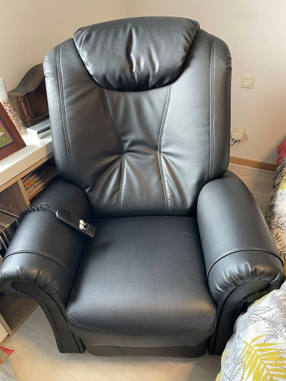 FAUTEUIL CUIR RELAX ELECTRIQUE MULTI-POSITIONS Meubles