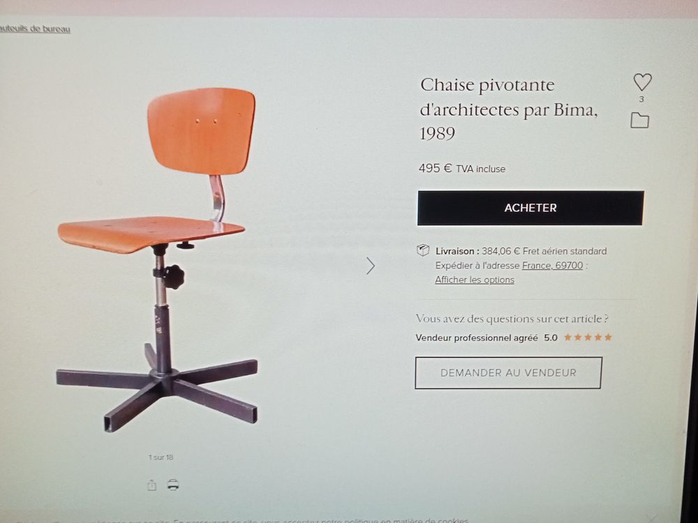 Chaises de salle a manger ou bureau Meubles