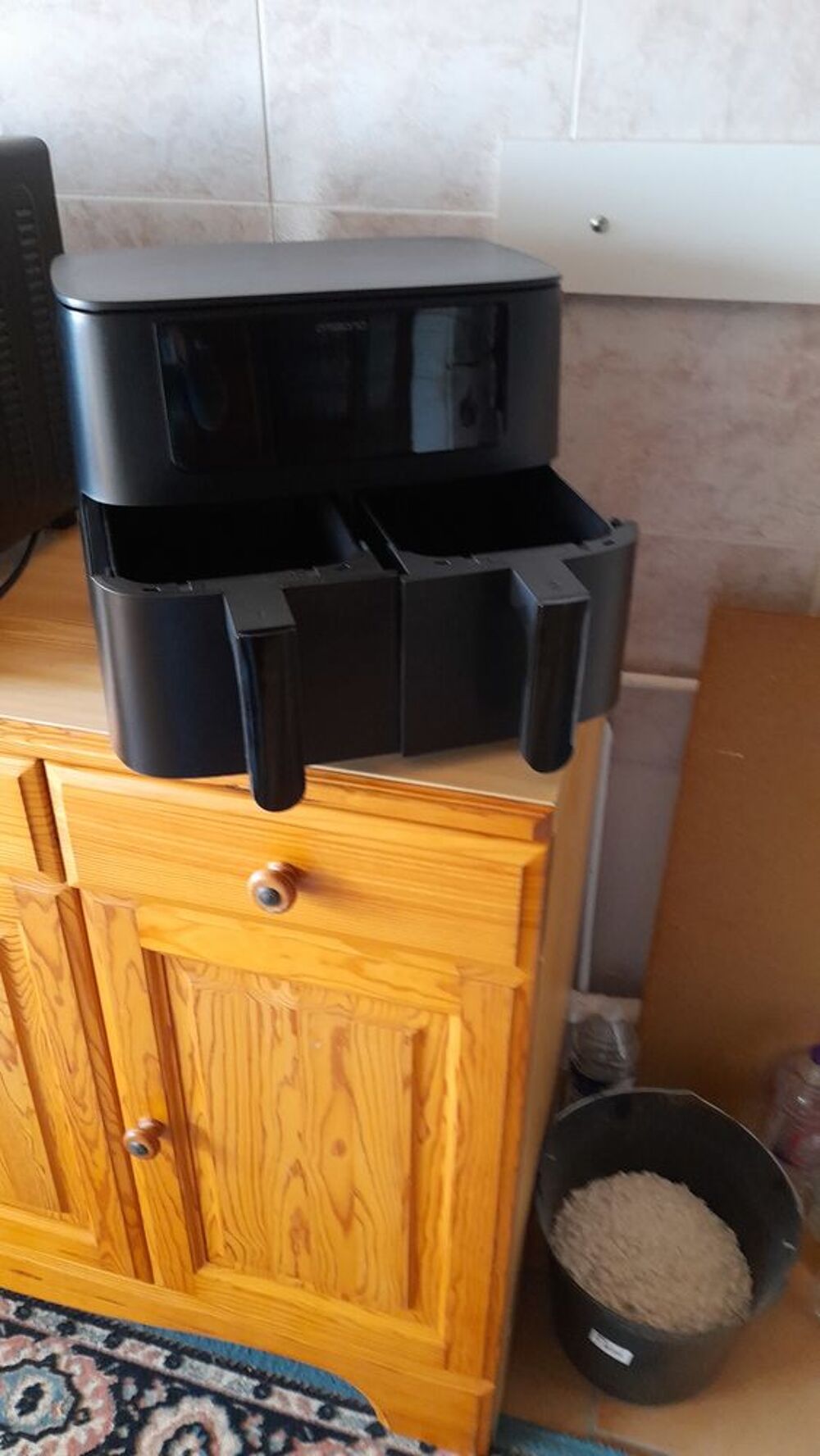Friteuse sans huile double compartiment sous garantie Electroménager