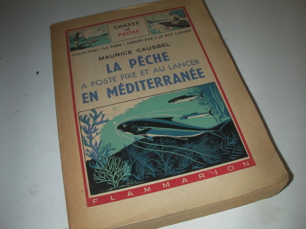 la p&ecirc;che en m&eacute;diterran&eacute;e. Livres et BD