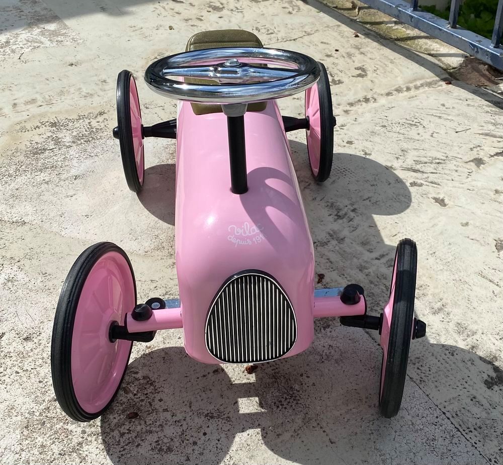 VOITURE PORTEUR B&Eacute;B&Eacute; ROSE Puériculture