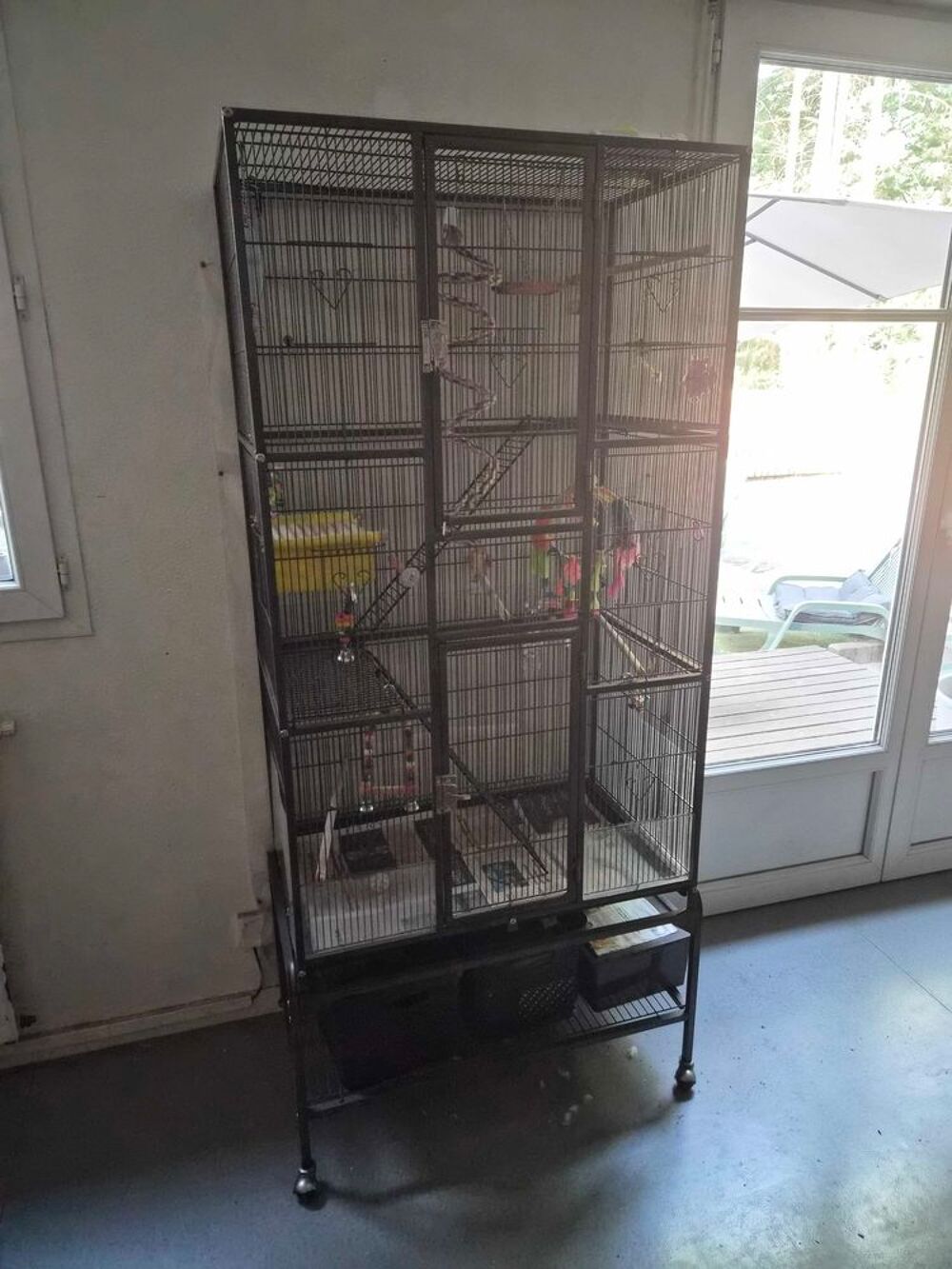 cage pour grande perruche/perroquet Décoration
