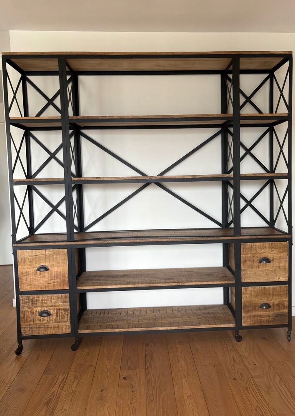 BIBLIOTHEQUE STYLE INDUSTRIEL Meubles