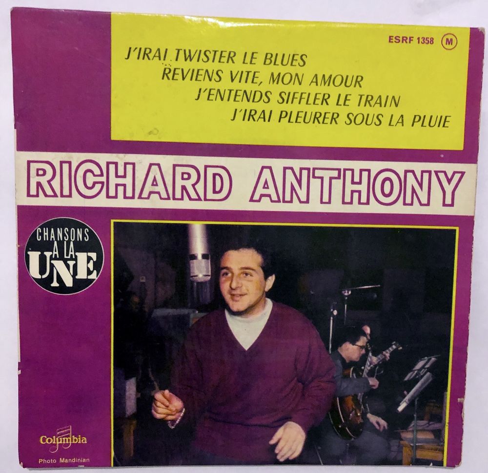 Vinyle Richard Anthony CD et vinyles