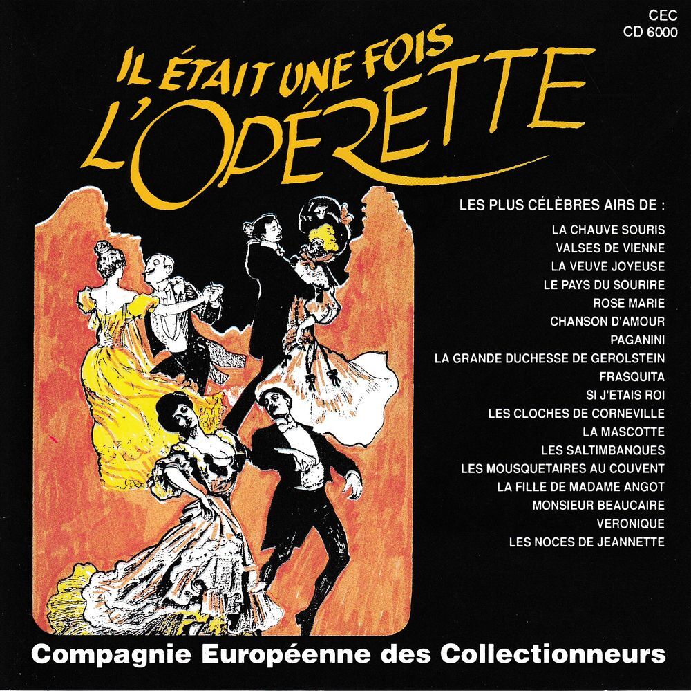 CD Il Etait Une Fois L'Op&eacute;rette (Strauss / Offenbach /...) CD et vinyles