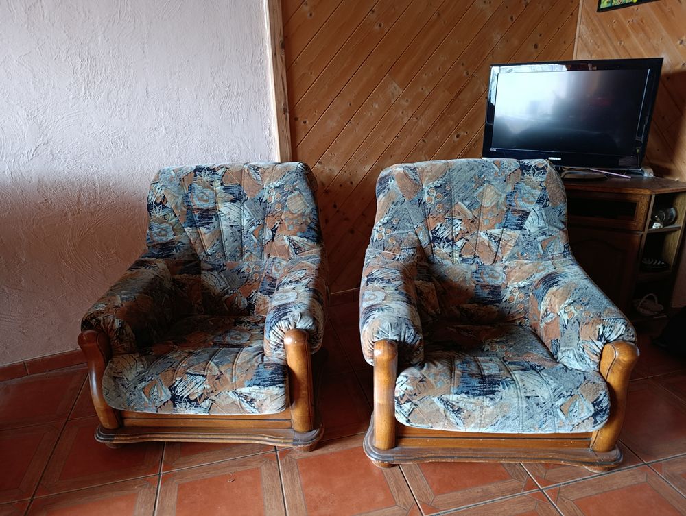 Canap&eacute; 3 places et 2 fauteuils Meubles