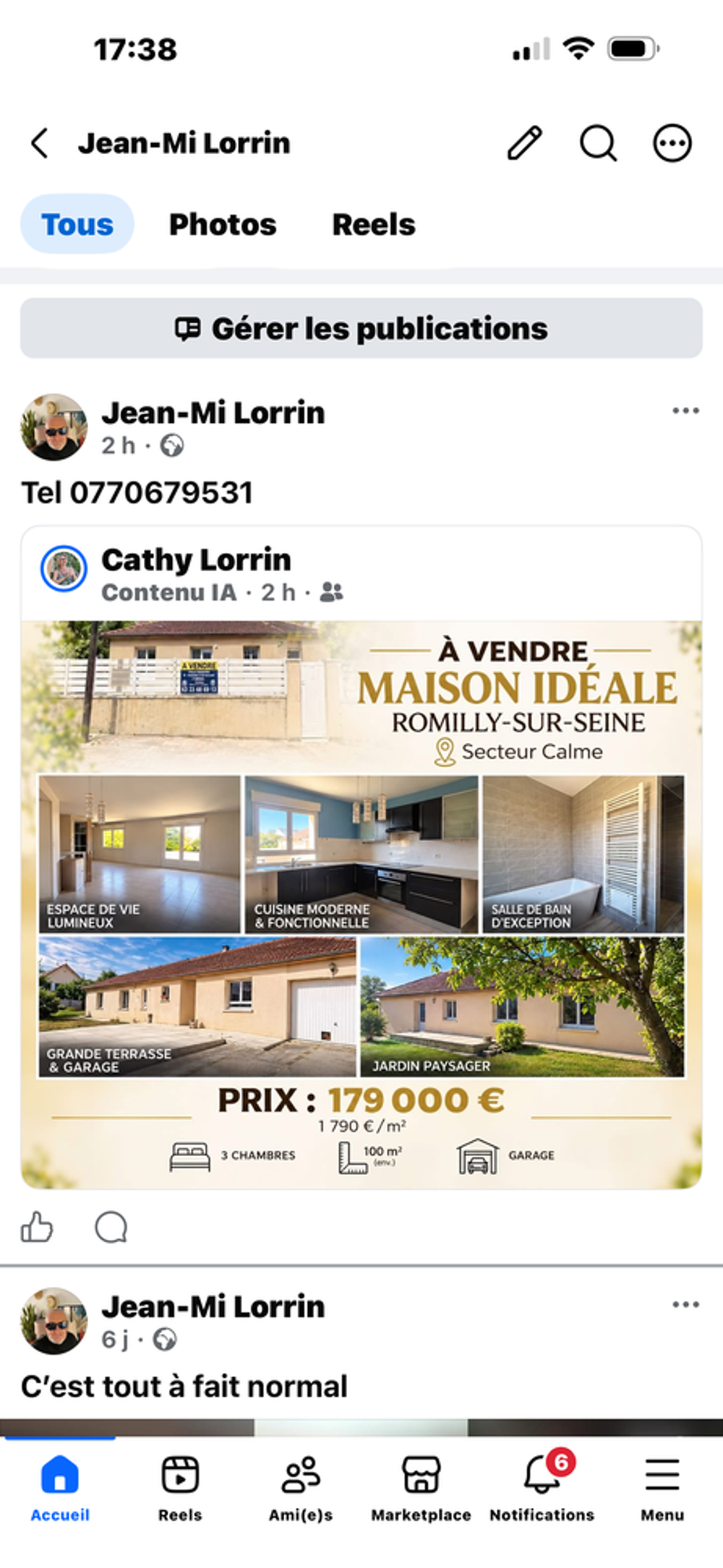 Vente Maison Maison équipée pour personnes handicapées Romilly-sur-seine