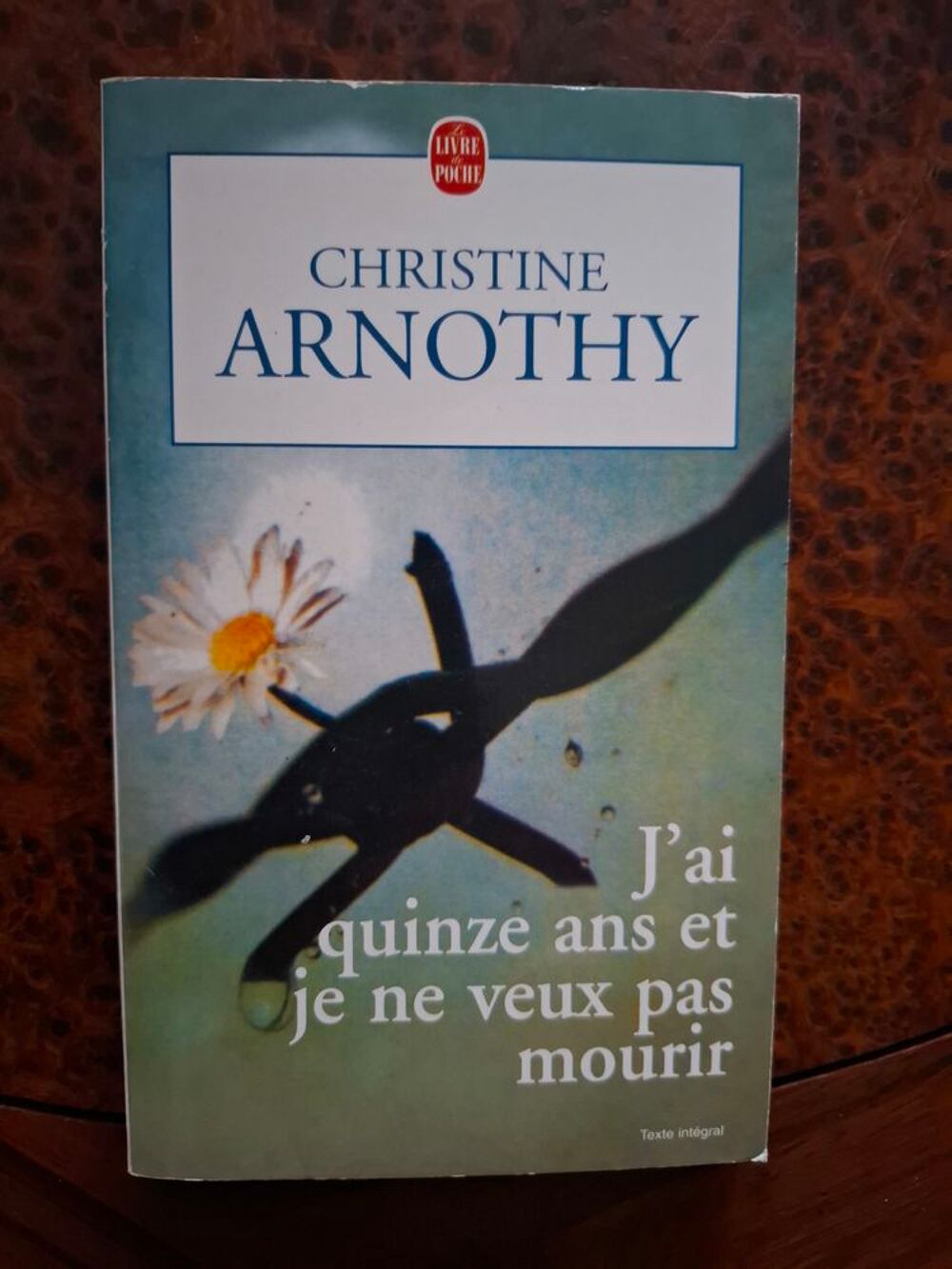 J'ai quinze ans et je ne veux pas mourir - Arnothy 1970 - BE Livres et BD
