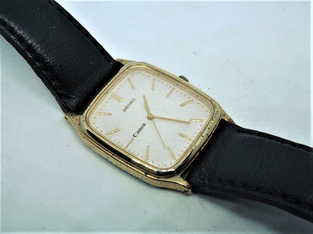 Tr&egrave;s rare Montre Seiko Canon 5P31-5260 1988 Bijoux et montres