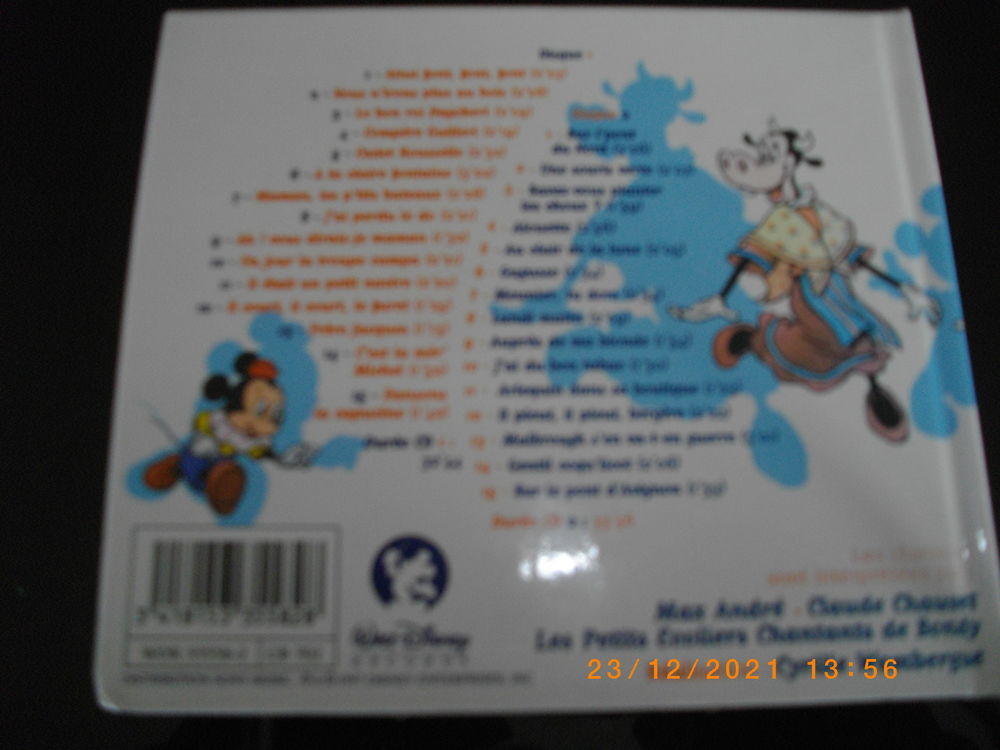 Pochette de deux Cd "MES PLUS BELLES CHANSONS" pour enfant CD et vinyles
