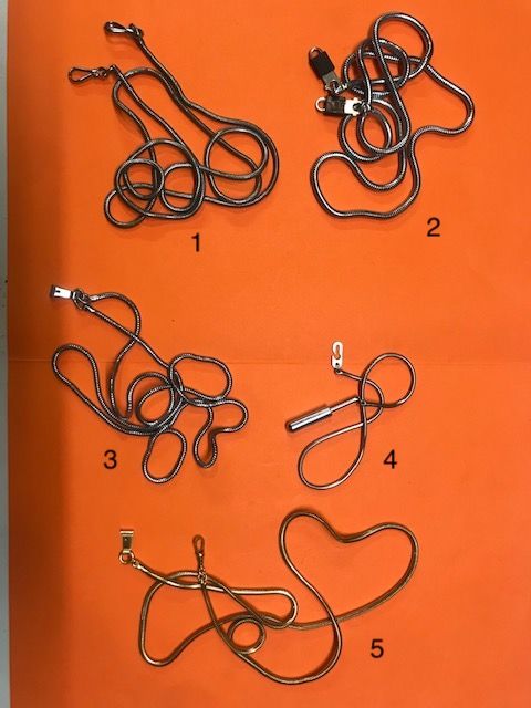 Sangle de cou vintage  en m�tal 10 Nice (06)