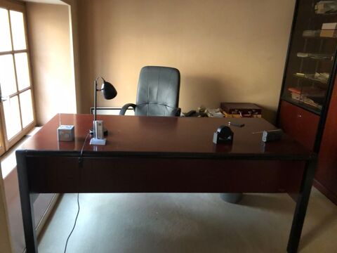 1 bureau et son armoire à 2 portes en acajou Reims (51)