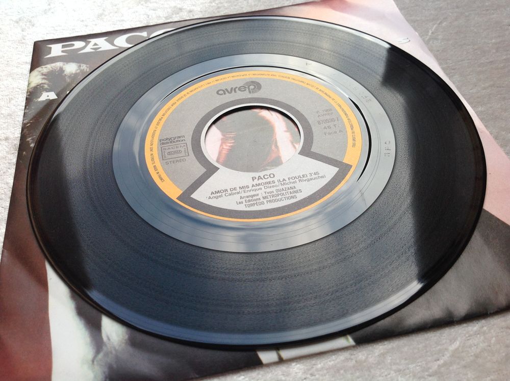 PACO AMOR DE MIS AMORES DISQ.textClipping CD et vinyles