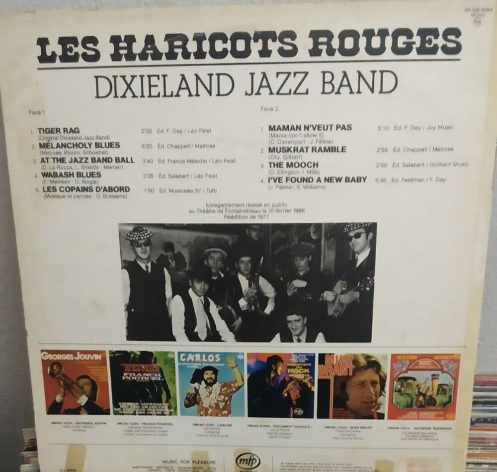 Album Les Haricots Rouges CD et vinyles