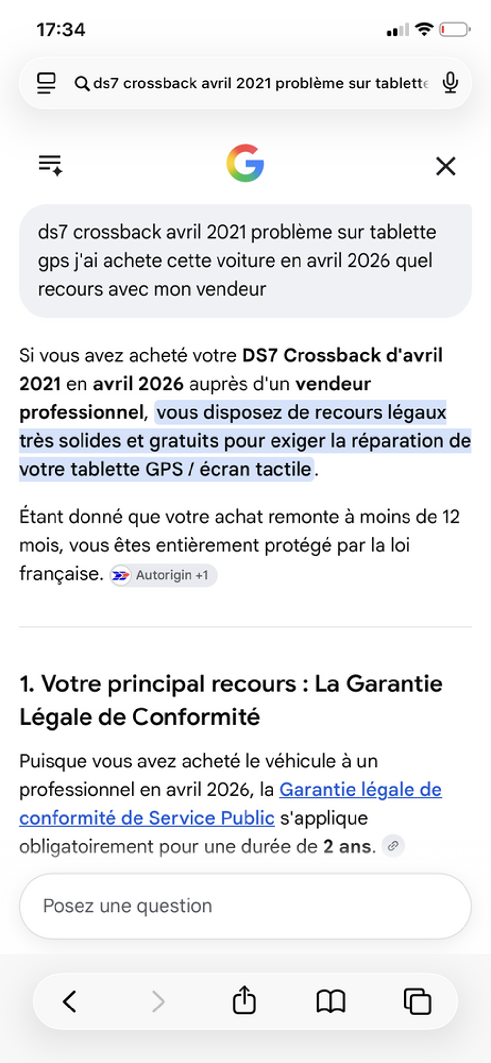 Si&egrave;ge auto britax romer Puériculture