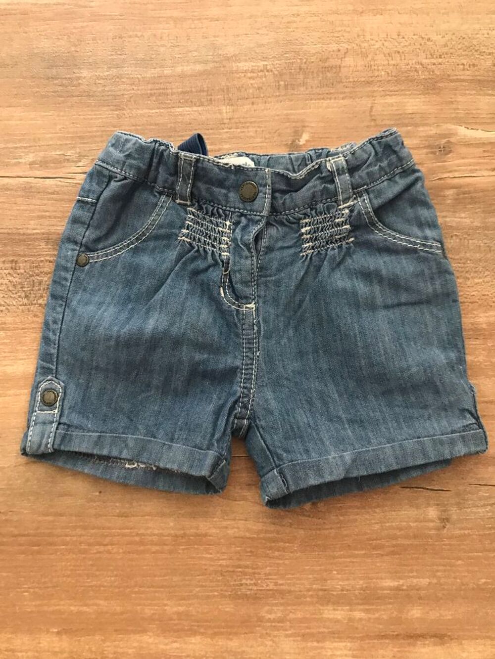 Short en jean enfant fille " Vertbaudet " V�tements enfants
