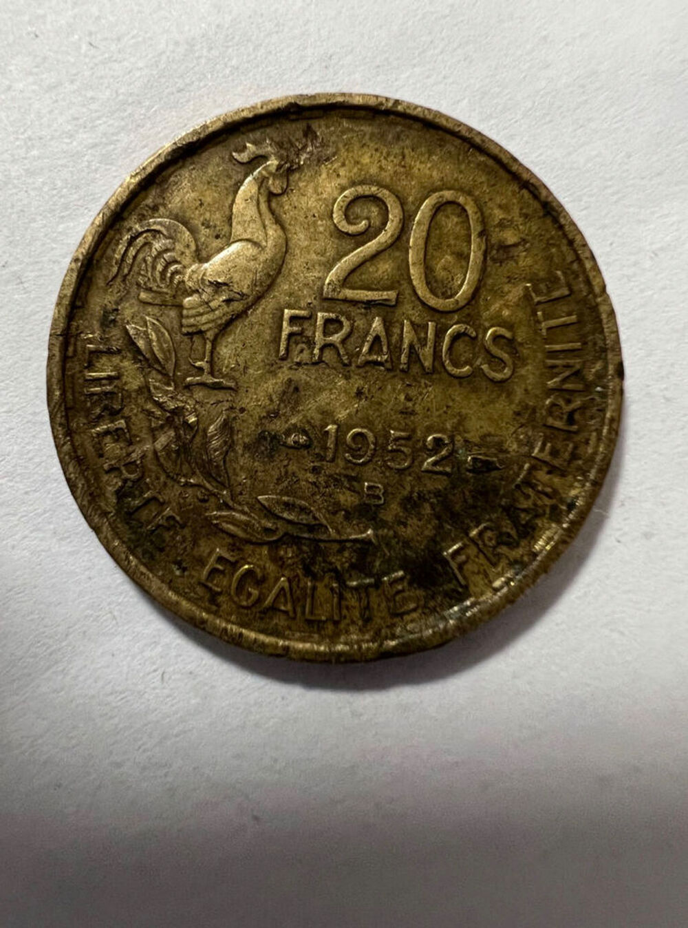20 Francs 1952 G Giraud. 