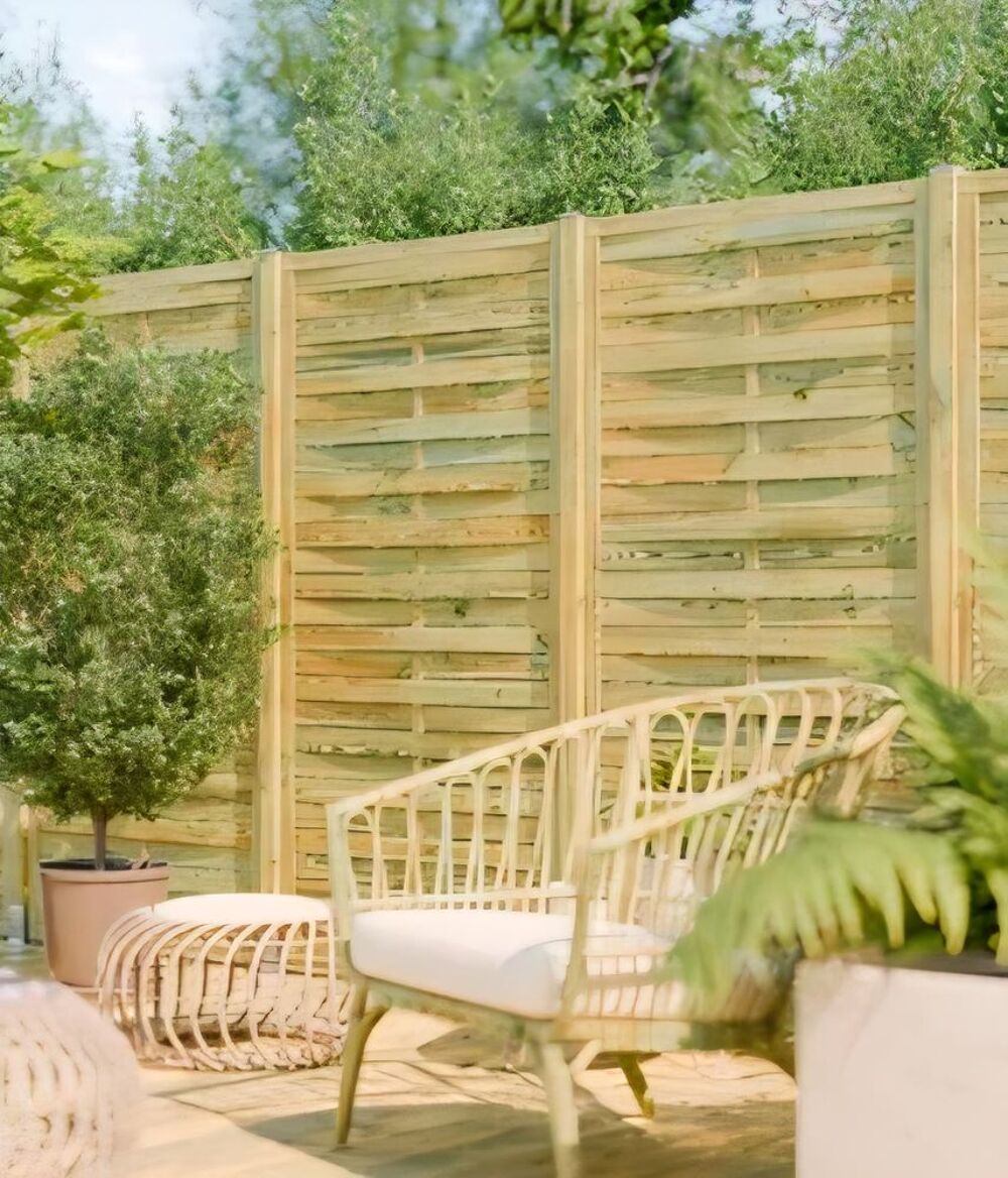 Panneau de bois Jardin