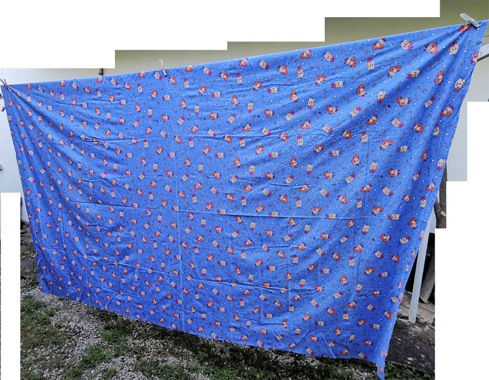 Draps enfant espace etoile spirou et fantasio Décoration