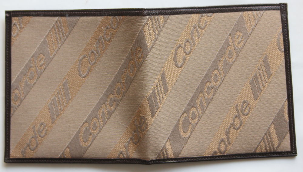 Portefeuille porte cartes CONCORDE AIR FRANCE Ted Lapidus 