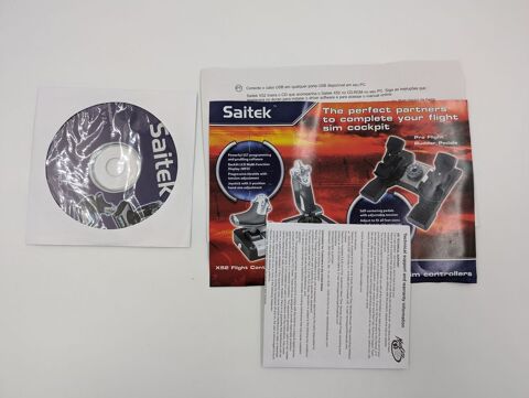 Logiciel CD installation V 2.0 Saitek avec notices 8 Vulbens (74)