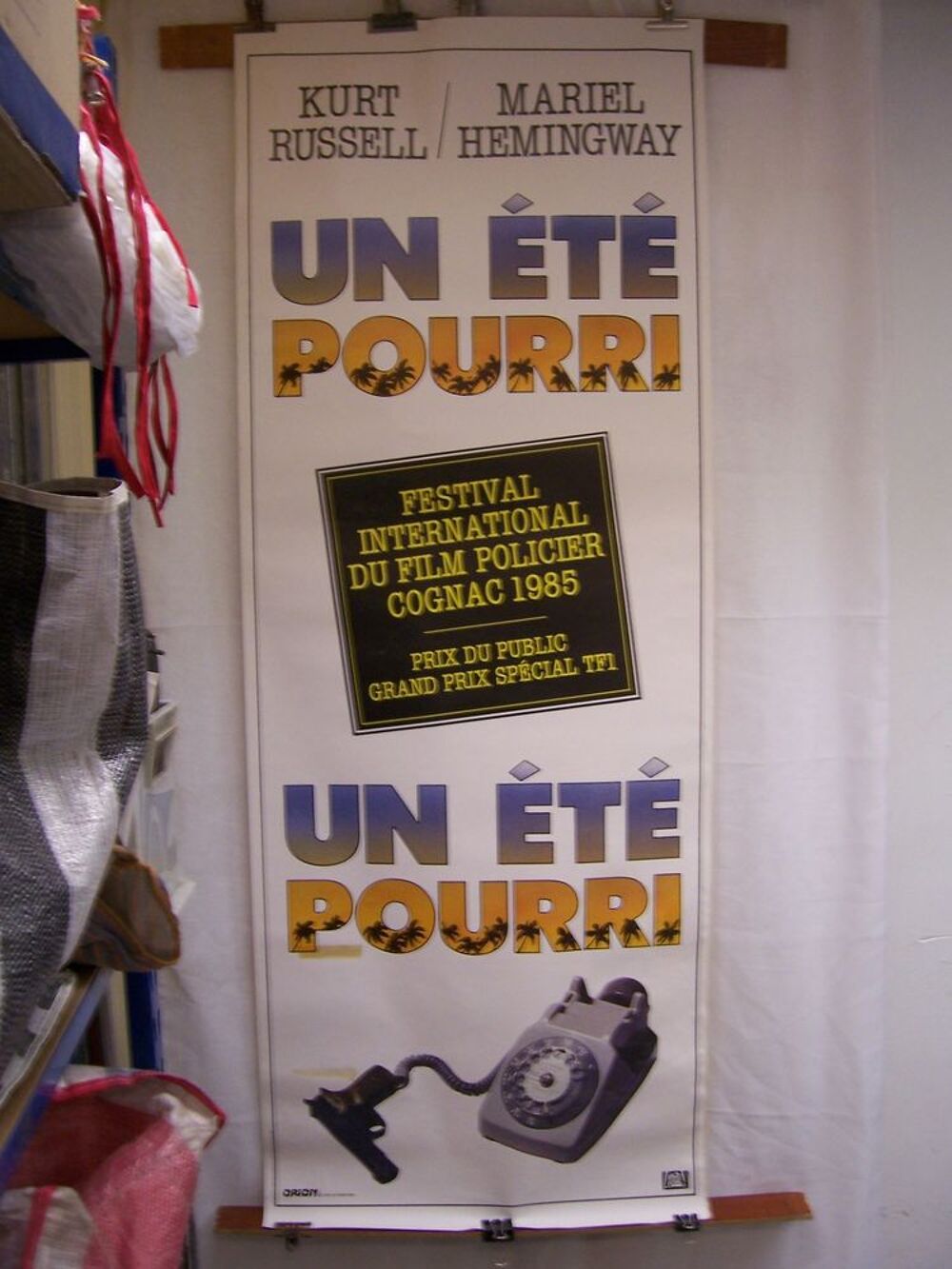 Affiches cin&eacute;ma ann&eacute;es 80 